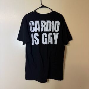 Iron Outlaws Men’s Black Activewear Workout T-shirt